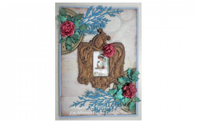 Permastone New Year Card By Barbara Rankin of Altered Pages